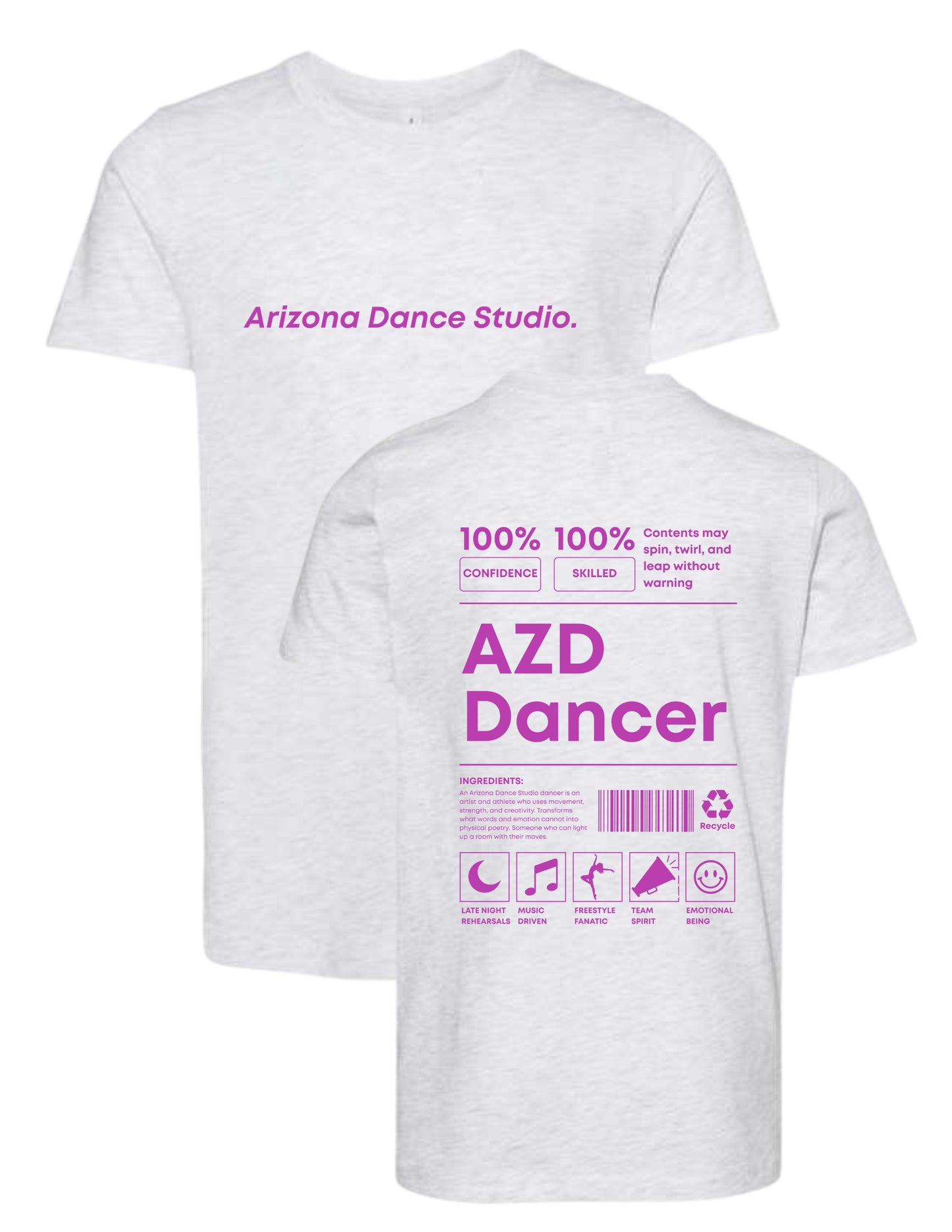 100% AZD Dance Teacher Shirt